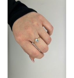 Sortija oro amarillo con...